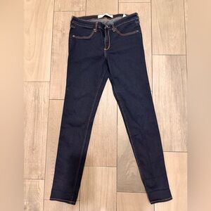 Abercrombie & Fitch Dark Blue Skinny Jeans
